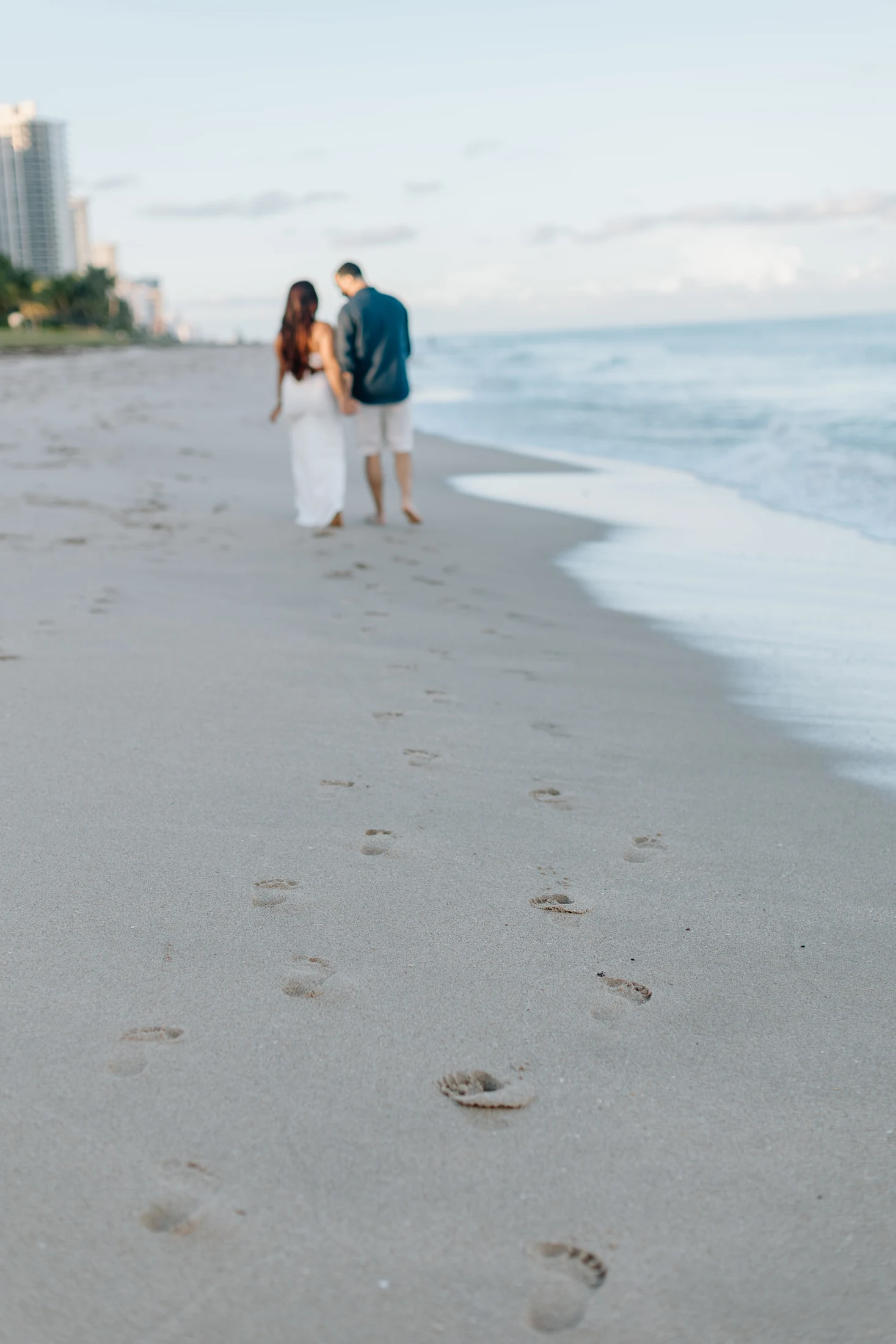 Ginna and Francisco during their engagement session