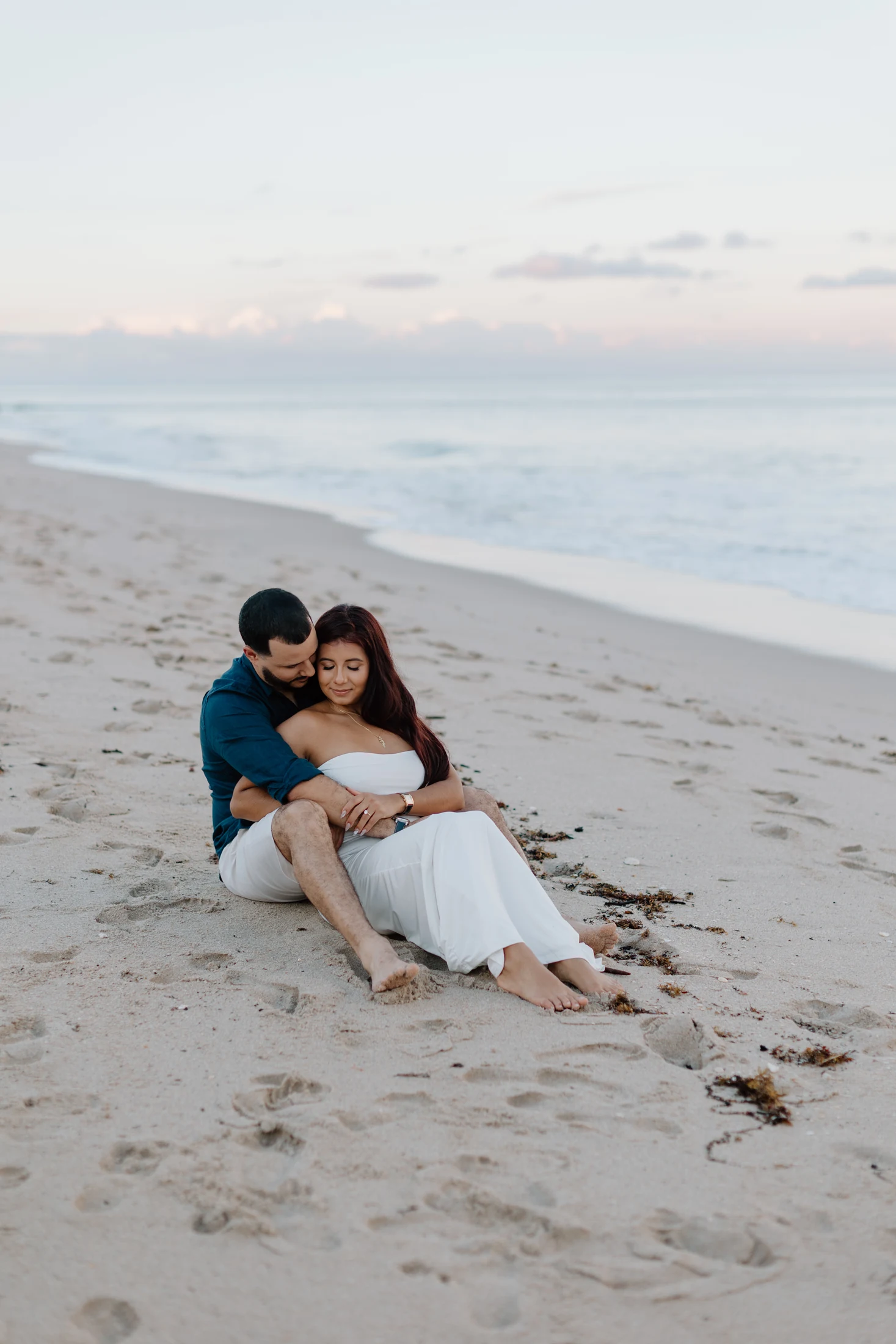 Ginna and Francisco seated together